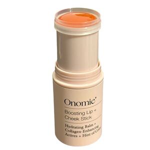 Onomie NIB Boosting Lip + Cheek Hydrating & Collagen Stick Rani Toasted Papaya